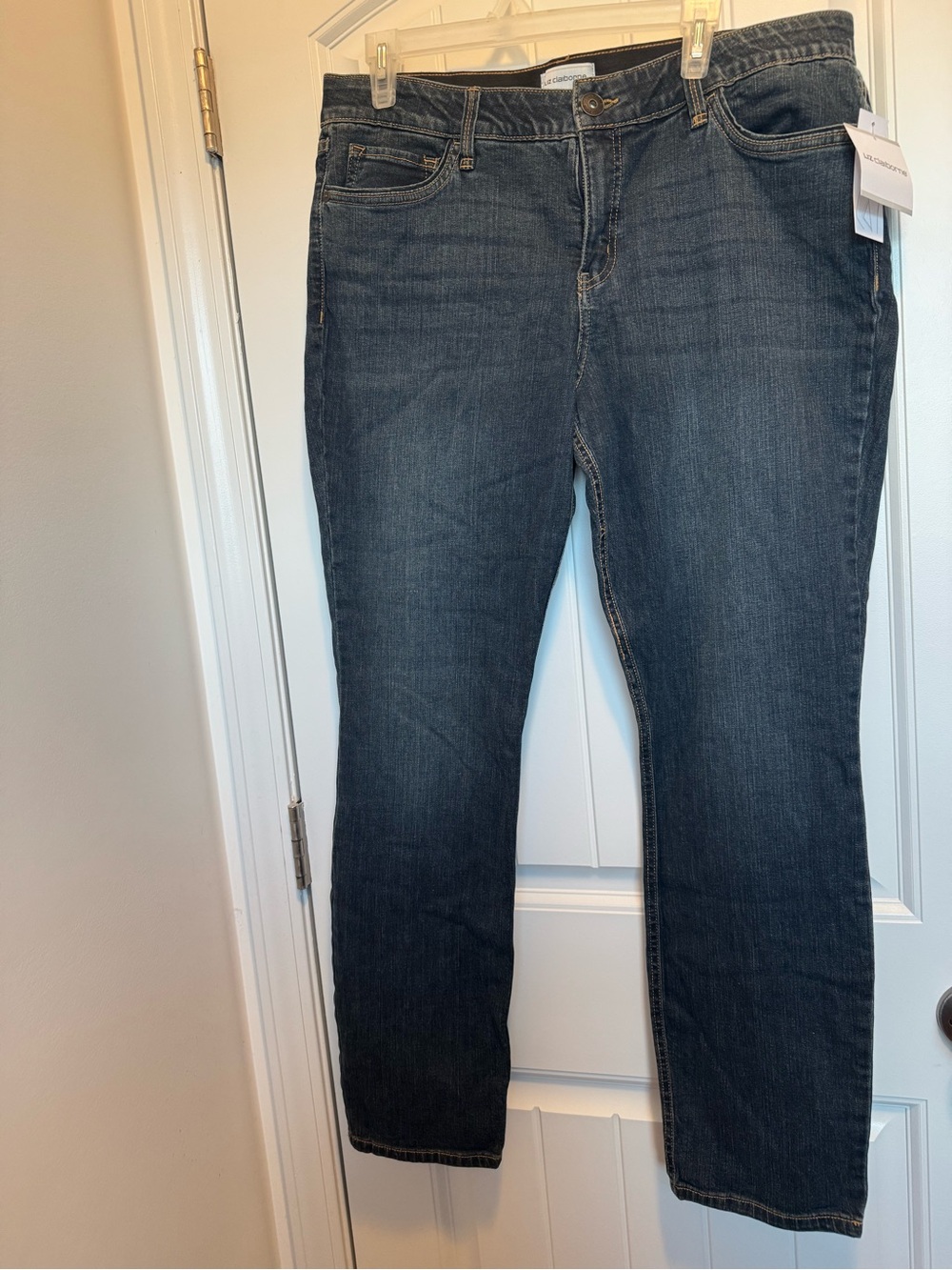 Liz Claiborne Women's Indigo Straight-Leg Jeans